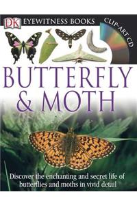 Butterfly & Moth [With CDROM]