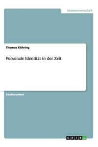 Personale Identitat in Der Zeit