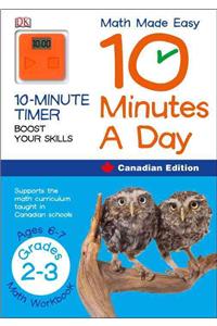 Math Made Easy 10 Minutes a Day Grade 2 3