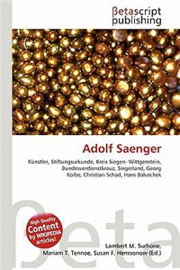 Adolf Saenger