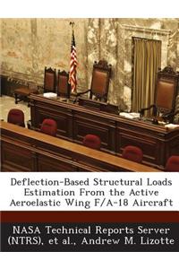 Deflection-Based Structural Loads Estimation from the Active Aeroelastic Wing F/A-18 Aircraft