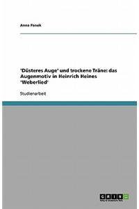 'Dusteres Auge' Und Trockene Trane: Das Augenmotiv in Heinrich Heines 'Weberlied'