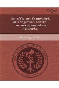 An Efficient Framework of Congestion Control for Next-Generation Networks.