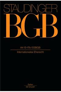 Art 13-17b Egbgb: (Internationales Eherecht)