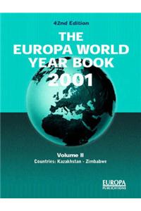 The Europa World Year Book 2001: Vol 2