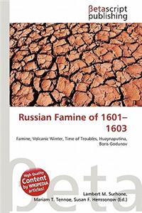 Russian Famine of 1601-1603