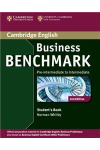 Business Benchmark Pre-intermediate to Intermediate Business Preliminary Student's Book