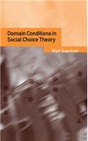Domain Conditions in Social Choice Theory