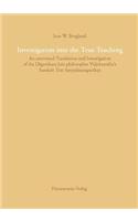 Examination Into the True Teaching: Vidyanandin's Satyasasanapariksa