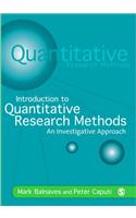 Introduction to Quantitative Research Methods