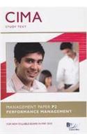 CIMA - P2: Performance Management: Study Text