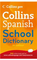 Collins Gem Spanish School Dictionary