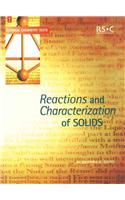 Reactions and Characterization of Solids