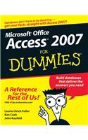 Access 2007 For dummies