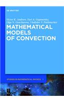 Mathematical Models of Convection