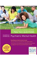 Psychiatric Mental Health: Davis Essential Nursing Content + Practice Questions