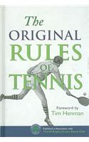 Original Rules of Tennis