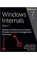 Windows Internals, Part 1: System Architecture, Processes, Threads, Memory Management, and More