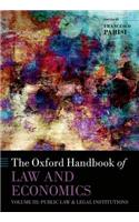 The Oxford Handbook of Law and Economics: Volume 3: Public Law and Legal Institutions