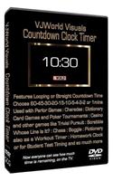 Vj World Visuals Countdown Clock Timer