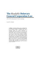 The Readable Delaware General Corporation Law