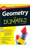 Geometry: 1,001 Practice Problems for Dummies (+ Free Online Practice)