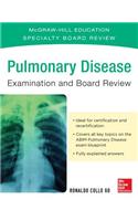 Pulmonary Disease Examination and Board Review