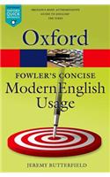 Fowler's Concise Dictionary of Modern English Usage