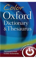 Color Oxford Dictionary and Thesaurus