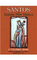 Santos of Spanish New Mexico: A Coloring Book