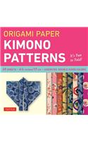 Origami Paper Kimono Patterns Small