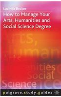 How to Manage Your Arts, Humanities and Social Science Degree