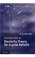 Introduction to Elasticity Theory for Crystal Defects