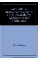 Color Atlas of Microneurosurgery: Microanatomy, Approaches and Techniques: v. 1-3