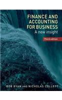 Finance and Accounting for Business: A New Insight