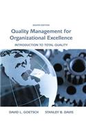 Organizational Excellence: Introduction to Total Quality