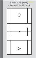 Lacrosse (Men) 2 in 1 Tacticboard and Training Workbook