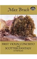 First Violin Concerto and Scottish Fantasy in Full Score