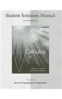 Student Solutions Manual to Accompany Calculus