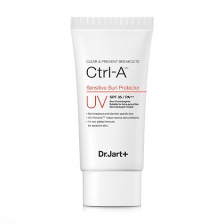 Dr Jart Ctrl-A Sensitive Sun Protector 40ml - Review SOCO by Sociolla