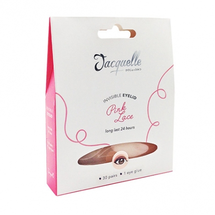 Premium Invisible Eyelid Pink Lace - Full Package Premium Invisible Eyelid Pink Lace - Full Package
