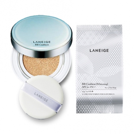 Laneige BB Cushion [Pore Control] SPF50+ PA+++ No.21 Natural Beige - Review  SOCO by Sociolla