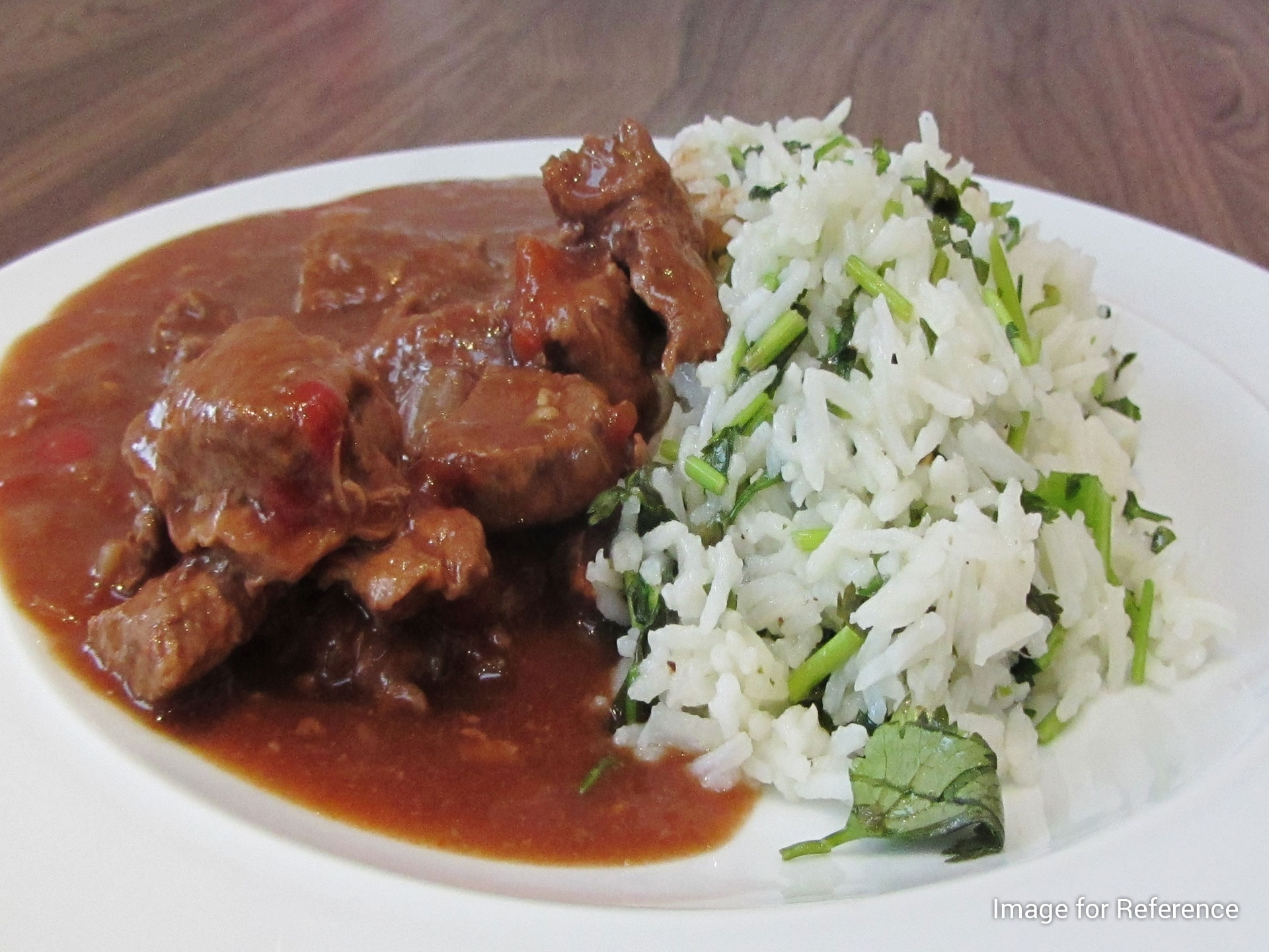 12 to 12 Barbeque & Fries ki Mexican Beef with Simla Rice, 12 to 12 ...