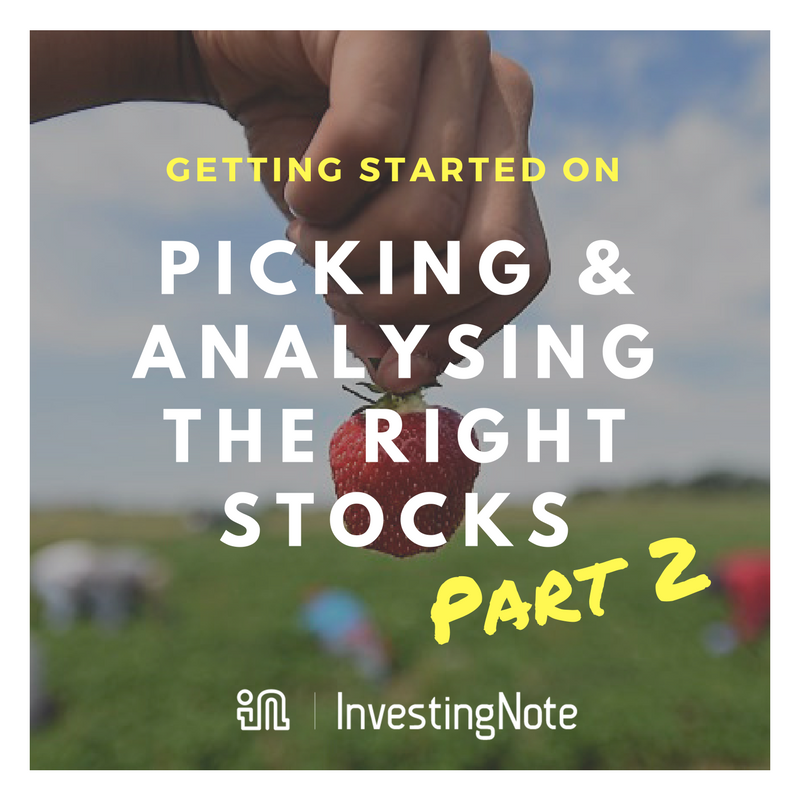 Getting started on picking and analysing stocks: Part 2