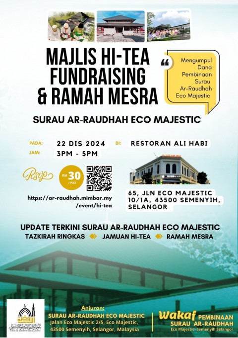 MAJLIS HI-TEA FUNDRAISING & RAMAH MESRA