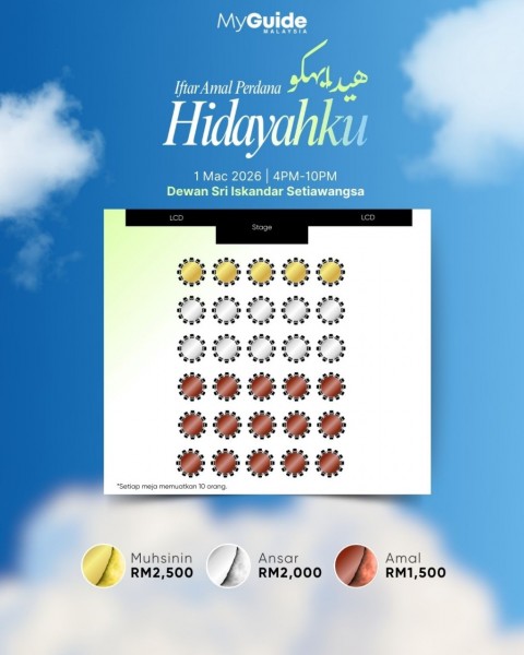 Iftar & Forum Eksklusif Bersama YB Senator & PU Riz — Sumbangan Untuk Mualaf