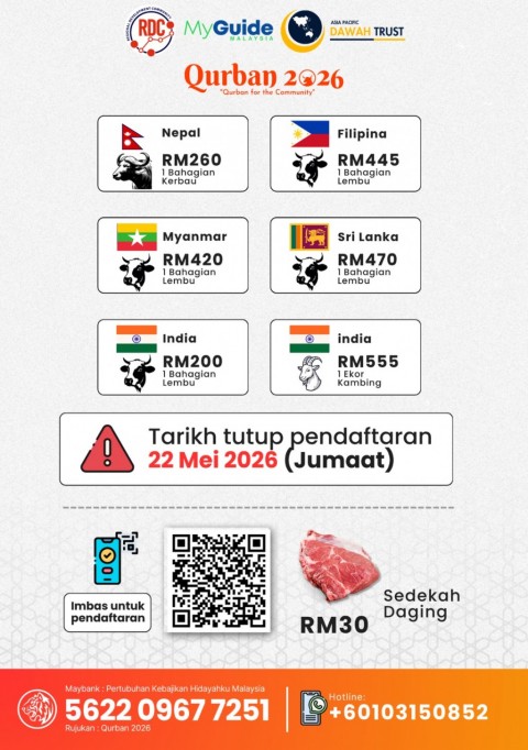 QURBAN 2026 - Qurban for the Community