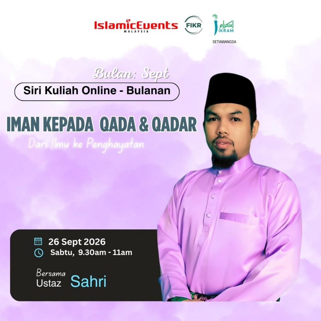 BERIMAN KEPADA QADA & QADAR
