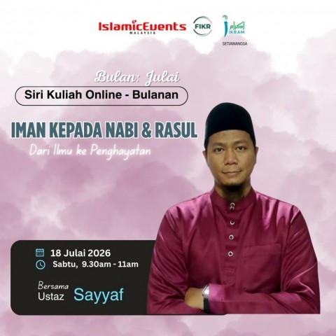 BERIMAN KEPADA NABI & RASUL