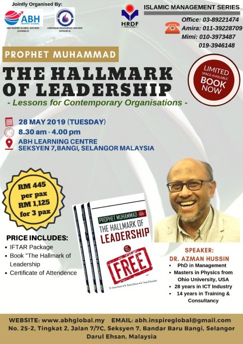 (Prophet Muhammad) THE HALLMARK OF LEADERSHIP -Lessons for Contemporary Organisations-